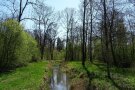 Wasserführender Graben im Donautal