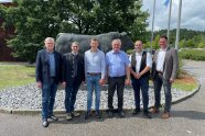 Gruppenbild mit dem neuen Zuchtleiter